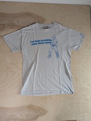 Mighty Fine Men’s Gray “I’ve Been Practicing Some Dance Moves” Graphic T-Shirt