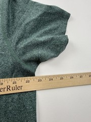 REI Shirt Mens Large Green Solid Tagless Tee Crewneck Hiking Outdoor Co-op