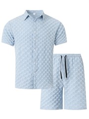 6 colors European and American new summer men’s fashion pure color casual