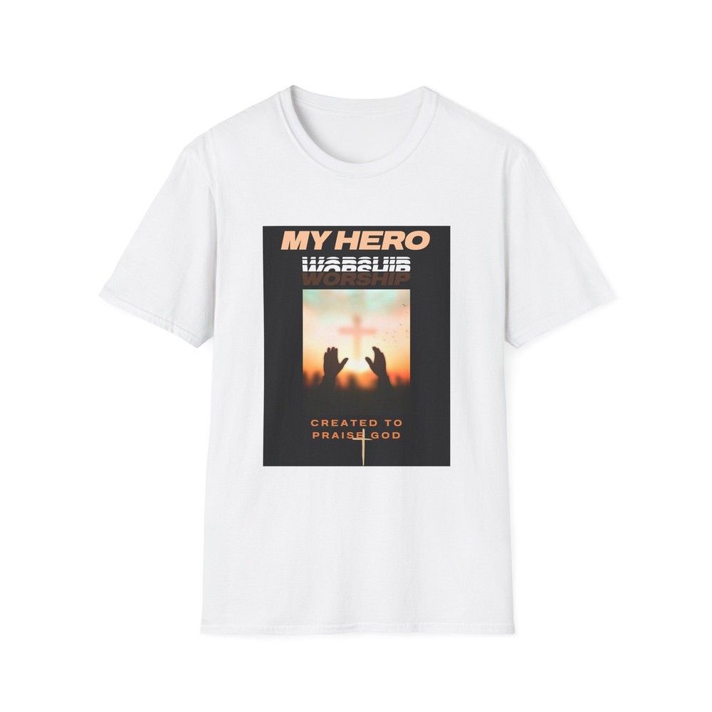 My Hero Jesus T-Shirt | Created to Praise God
