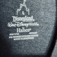 Disneyland The Haunted Mansion T-Shirt Size Large Gray