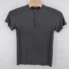 Polo Ralph Lauren Modal Blend Henley Sleep Shirt Charcoal Grey Mens Size M