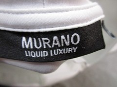 Murano Liquid Luxury Shirt Mens 4XB White Long Sleeve Cotton Tee