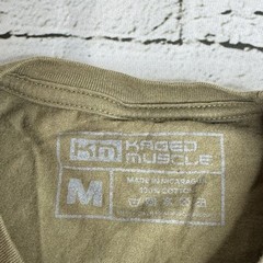 Kaged Muscle Gym Supplements Graphic Shirt Mens Medium Camouflage Tee
