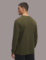 Under Armour Project Rock Brahma Bull Men’s Long Sleeve T-Shirt 2XL Loose Green