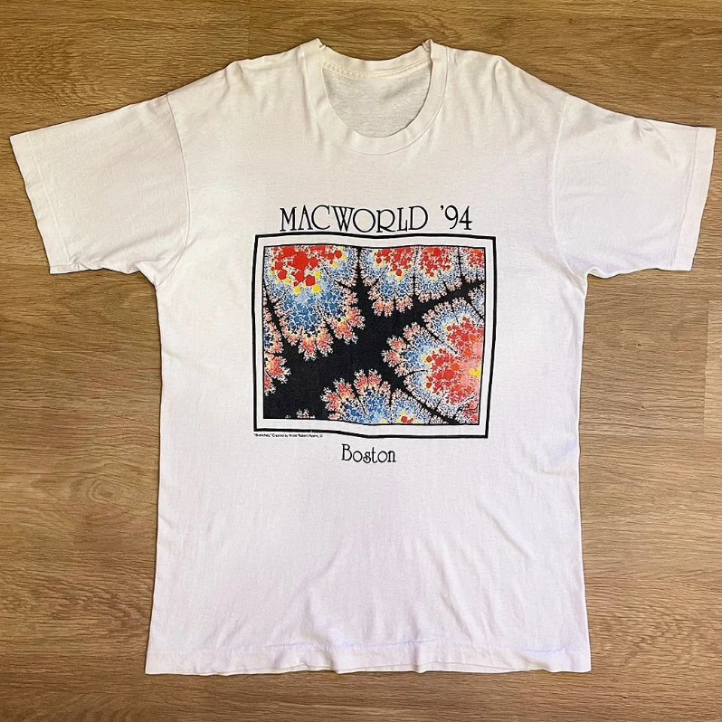 MACWORLD FRACTAL 94 Boston T shirt Full Size S-5XL SS601
