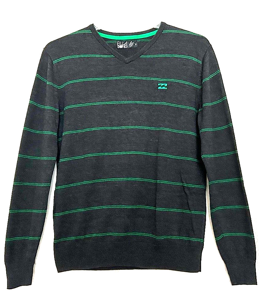 VTG BILLABONG SURF/SKATE Stripe Shirt – OLD LOGO – COTTON BLEND WASHABLE Men’s M