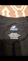 MAJESTIC GIANTS FARMINGTON SOUTH Size XL/XG/XG BLACK 1/4 BUTTON T SHIRT