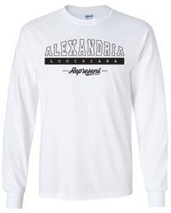Alexandria Louisiana T-Shirt Long Sleeve Graphic tee