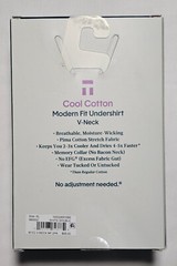 Tommy John Cool Cotton V-Neck Undershirt Modern Fit XL – White – 2-Pack