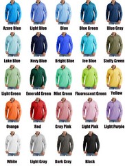Men’s UPF 50+ T-Shirt 1/4 Zip Up Sun Block UV Protection Outdoor Fishing Shirts