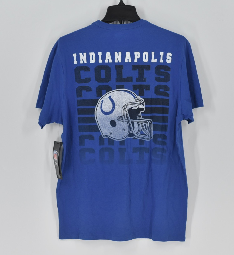 Men’s 47 Brand Indianapolis Colts Historic T-Shirt in Jetty Blue Size Large