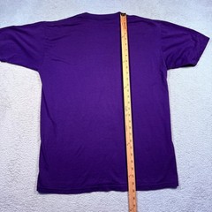 Vintage 90s Jerzees Purple Puppies Graphic T Shirt Large Cute Dogs Made in USA