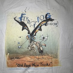 Rare Vintage Ralph Steadman Flying Dog Brewery T Shirt Large