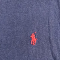 Polo Ralph Lauren Men’s T-Shirt Large Short Sleeve Blue Straight Hem Crew Neck