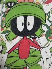 Vintage 90s Wild Oats Marvin the Martian All Over Print T-Shirt