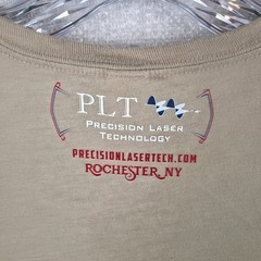 PLT Get A Grip Custom Graphic T-Shirt Mens LG District Perfect Tri Tan Beige