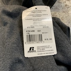 Vintage Blank Russell Athletic Gray Shirt Mens XL Tee T-Shirt Lot Of 3 2012