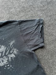 🚨 MARSHALL AMPLIFICATION BLACK MEN TEE RARE BIG LOGO FADE SIZE M
