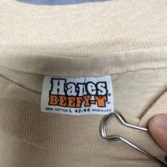 Vintage 1981 Dysan Dics Tech T Shirt Hanes Beefy-T Made in USA Large RARE
