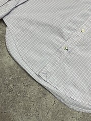 Henry Cottons Italian Classic Check Pink Longsleeve Shirt Size L