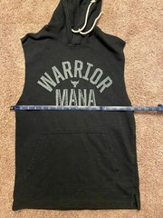Under Armour The Rock “Warrior Mana” Hooded Sleeveless Shirt Mens Size Small