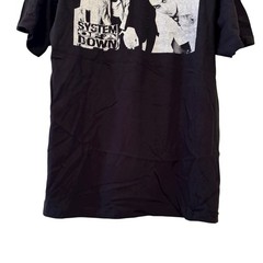 System Of a Down Genocide Band Vintage Tour Shirt Size XL Reprint