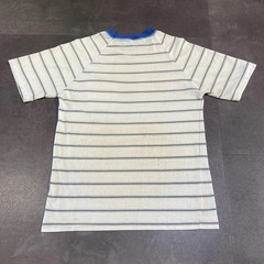 Vintage 60s 70s Montgomery Ward Striped T Shirt XL Distressed Worn Faded Surf