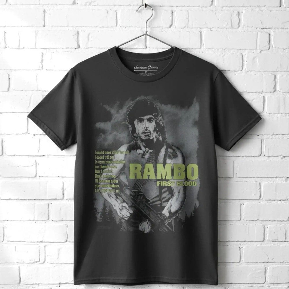 Rambo Let It Go Men’s T Shirt