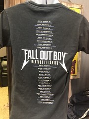 Fall Out Boy 2016 wintour is coming Black Small T-shirt