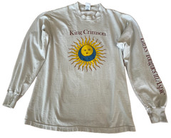 King Crimson Larks’ Tongues In Aspic 1973 LP EGKC 6 VG+ and Rare Concert Tshirt