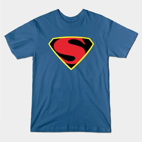 Max Fleischer Retro Superman Logo T-Shirt