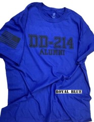DD-214 Alumni Veteran Tshirt Choose your color