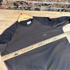 Patagonia Capilene Midweight Crew Base Layer Top Mens Large Brown L/S Shirt