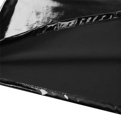 Men’s Wetlook Glossy PVC Leather T-Shirts Short Sleeve Tops Tees Stage Costume
