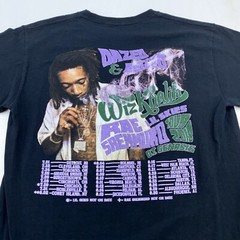 2018 WIZ KHALIFA RAE SREMMURD DAZED & BLAZED CONCERT TOUR T-Shirt SMALL soft