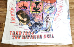 Vintage 90s Pink Floyd The Division Bell Wall Animals Tour AOP T-Shirt XL