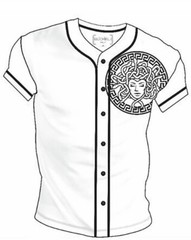 Men’s Bucheli Baseball Jersey Shirt,Italian Style,Stretch S to L….A23.