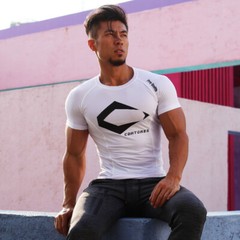 ON SALE!! Casual Tight Running Fitness Clothes High Elastic Breathable T Shirt