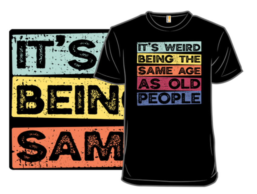 T-Shirt- NEW MENS NWT GETTING OLD t shirt 70s 80s 90s 60s 50’s NEW