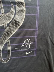 Nike Dri-FIT Kobe Bryant Black Graphic T-Shirt M Black Mamba Rare Basketball