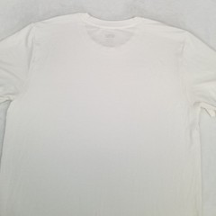 Uniqlo Heattech Men’s Large White T-Shirt Short Sleeve Crewneck Classic Casual