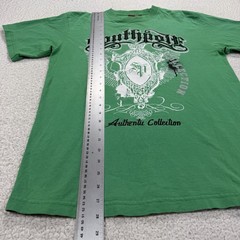 Southpole Graphic T Shirt Men’s L Green Y2K Streetwear Hip Hop Skater Urban
