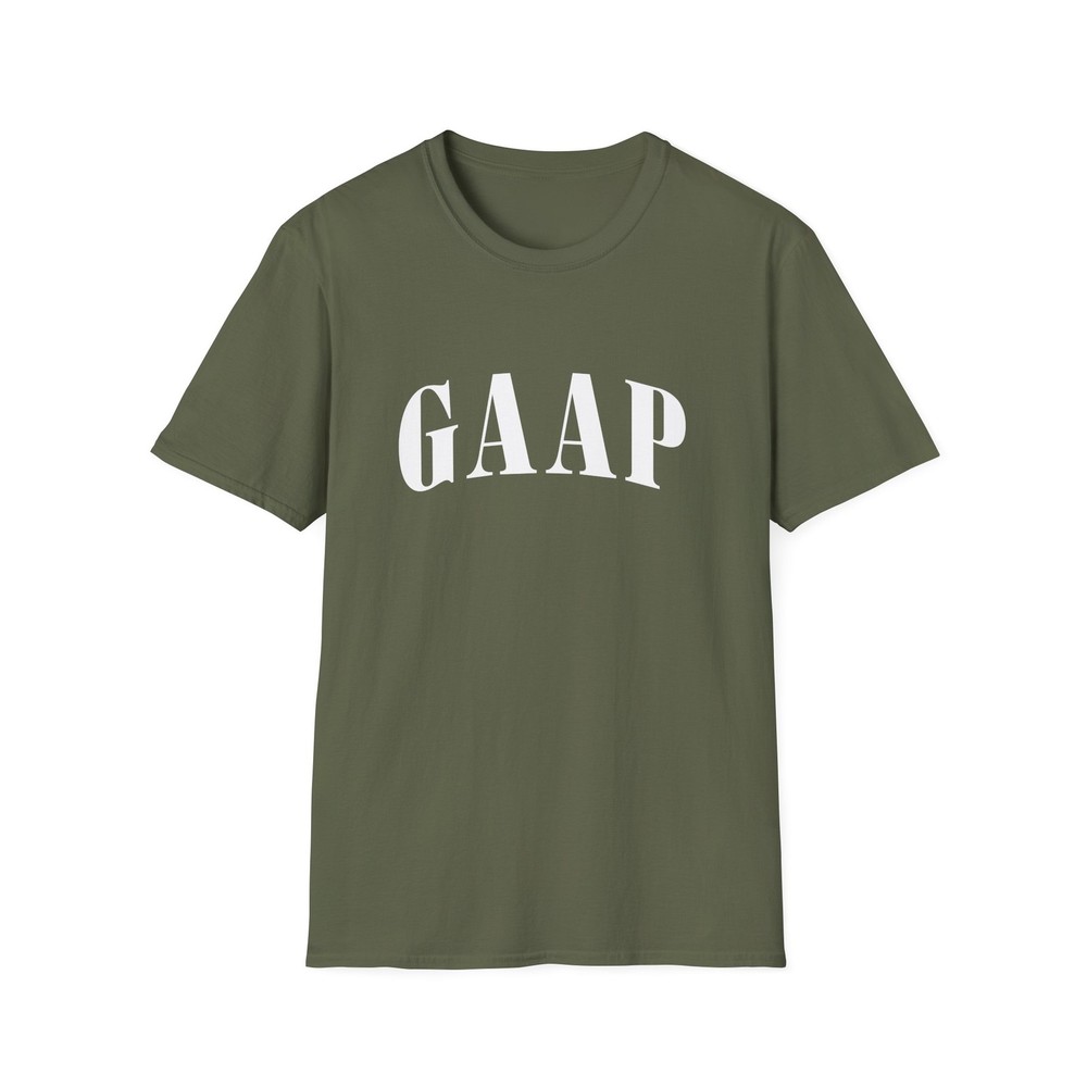GAAP T-Shirt | Funny Accountant Tee | Accounting Humor Shirt | CPA Finance Meme