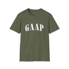 GAAP T-Shirt | Funny Accountant Tee | Accounting Humor Shirt | CPA Finance Meme