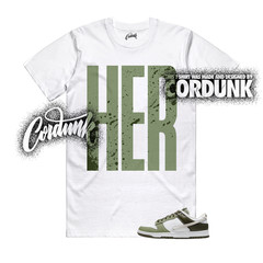 Dunk Oil Green Cargo Khaki Light Bone Olive Low T Shirt Match HERTALL