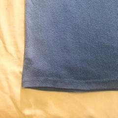 Perry Ellis Mens Long Sleeve Tee sz M Blue read