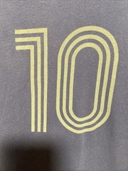 Vintage PUMA Hong Kong PELE BRASIL 10 T-Shirt Size LARGE. Excellent