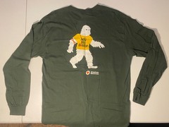 American Red Cross Yeti Set Donate Large Long-Sleeve T-Shirt – Blood Donation