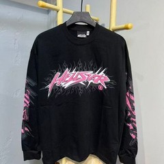 Hellstar Studios Retro Letter print Long Sleeve T-shirt – Multiple Colors + Size